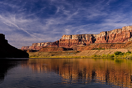 Colorful Reflections in the Colorado River, AZ